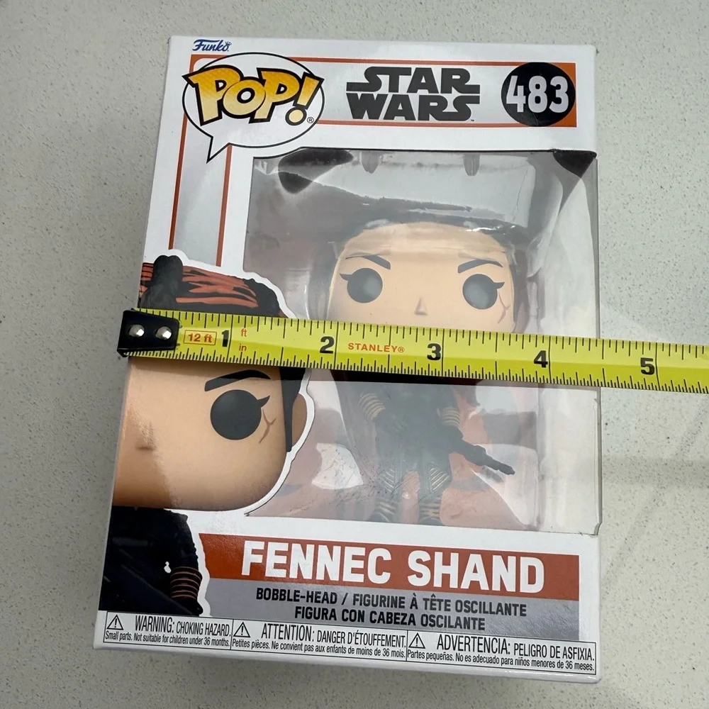 Funko Pop Star Wars Fennec Shand Bobble-Head Figurine 483